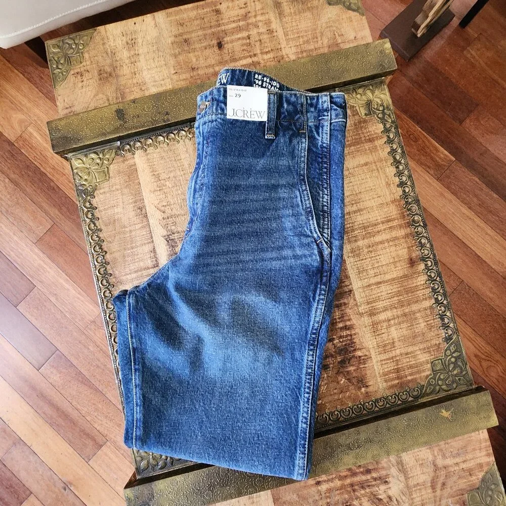 J. CREW High rise Straight Jean with Slant Pockets Size 29 - Picture 9 of 9